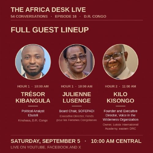 Congo Keeps Signing Peace Deals. Women in Ituri and North Kivu Have Not Felt Peace, Julienne Lusenge Says
